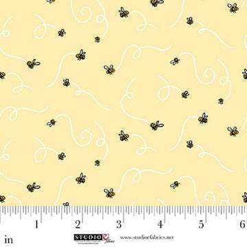 Classic Winnie Bees Fabric Yardage