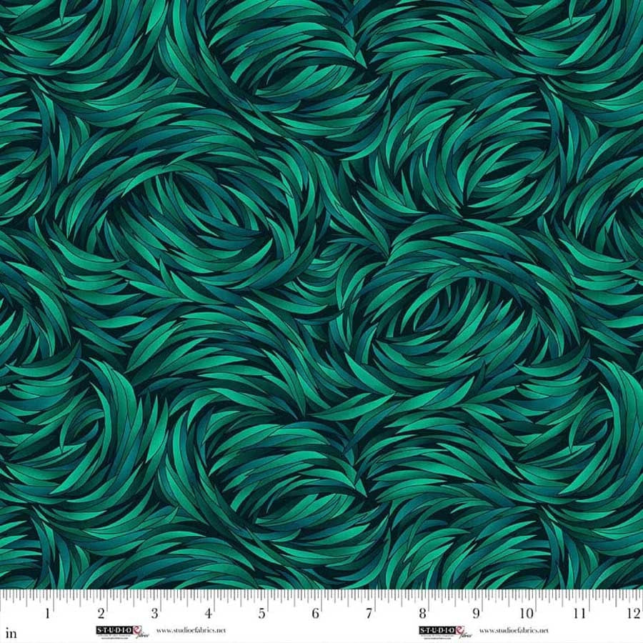 Tempest Jadite Swirl 108" Wide 3 Yard Quilt Fabric Back Pack - image 1 - wide quilt backing fabric for longarm quilting