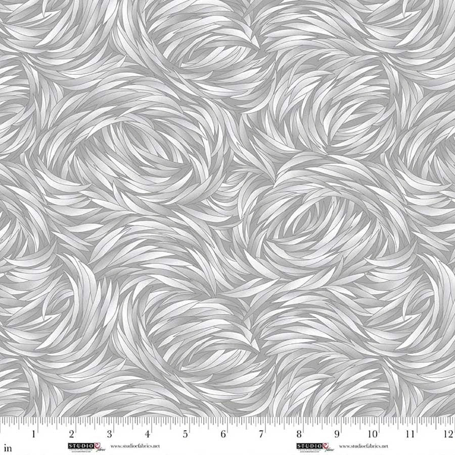 Tempest Silver Swirl 108" Wide 3 Yard Quilt Fabric Back Pack - image 1 - wide quilt backing fabric for longarm quilting