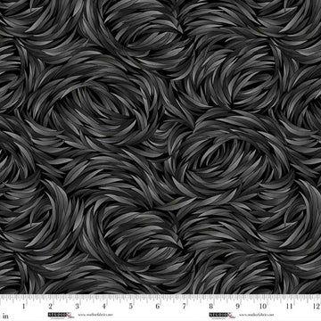 Tempest Charcoal Swirl 108" Wide 3 Yard Quilt Fabric Back Pack - image 1 - wide quilt backing fabric for longarm quilting