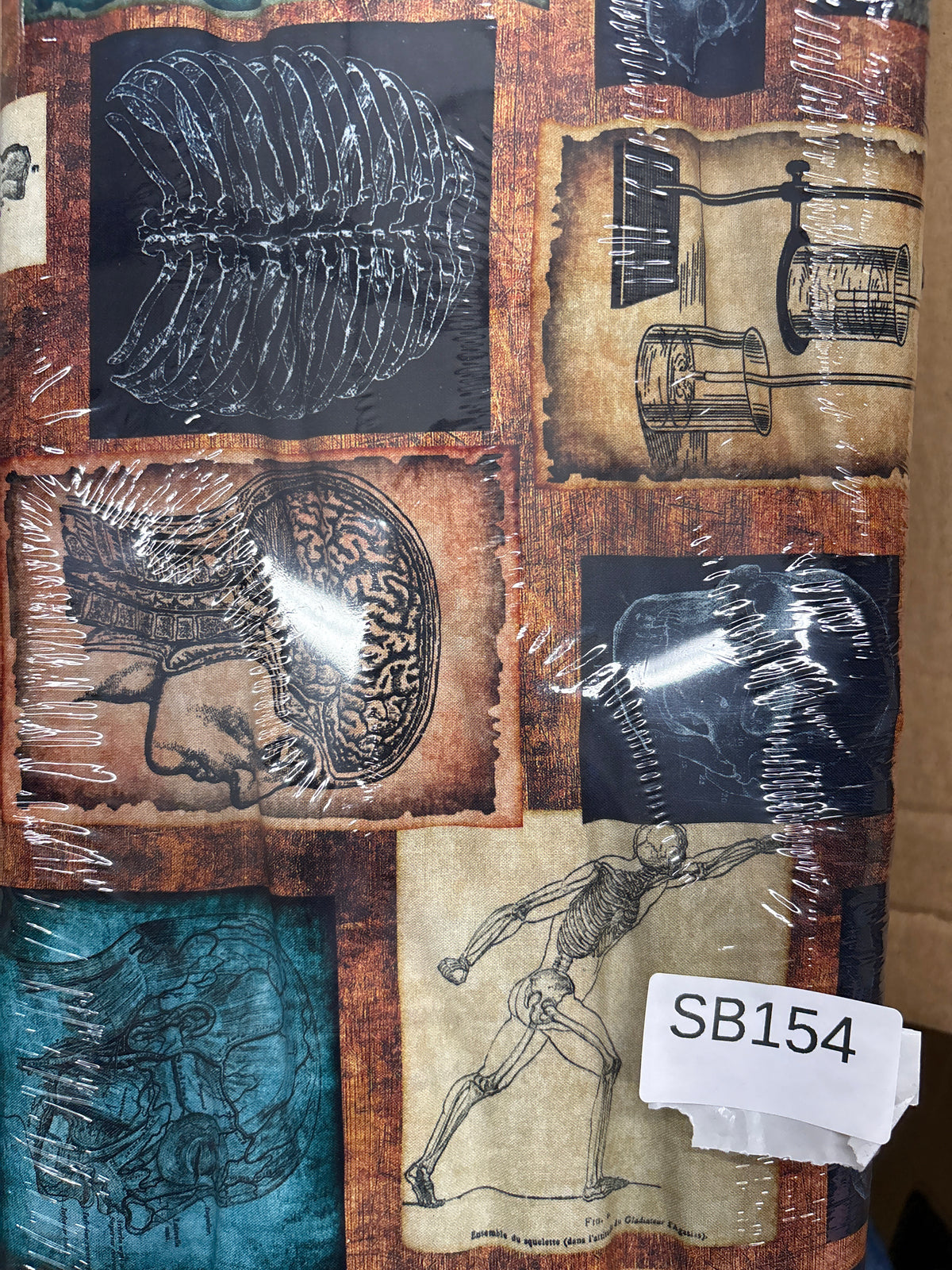 True Detective Anatomy quilting fabric short bolt 5 yards