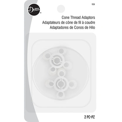 Dritz Cone Thread Adaptors 2ct - image 2 - quilting thread for machine and hand quilting