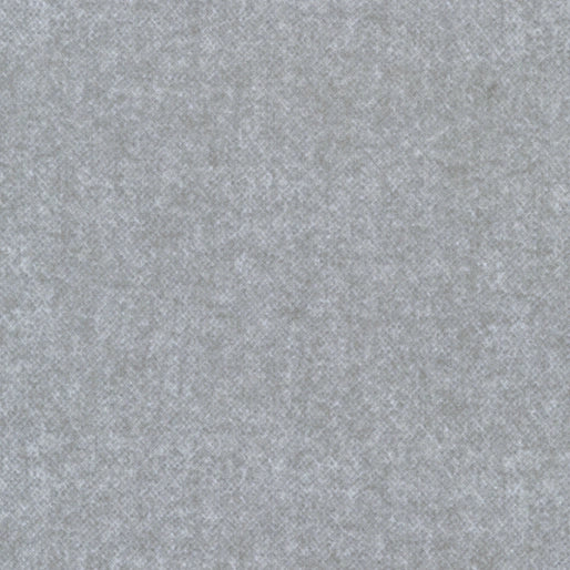 Winter Wool Heather Grey Flannel Fabric Yardage - quilt fabric for sewing and quilting projects