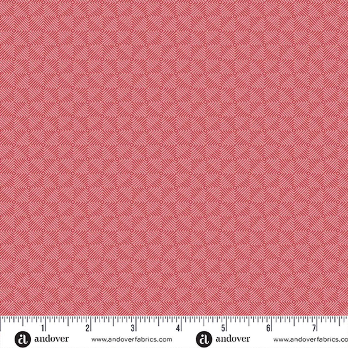 Square Dance Dusted Pink Fabric Yardage