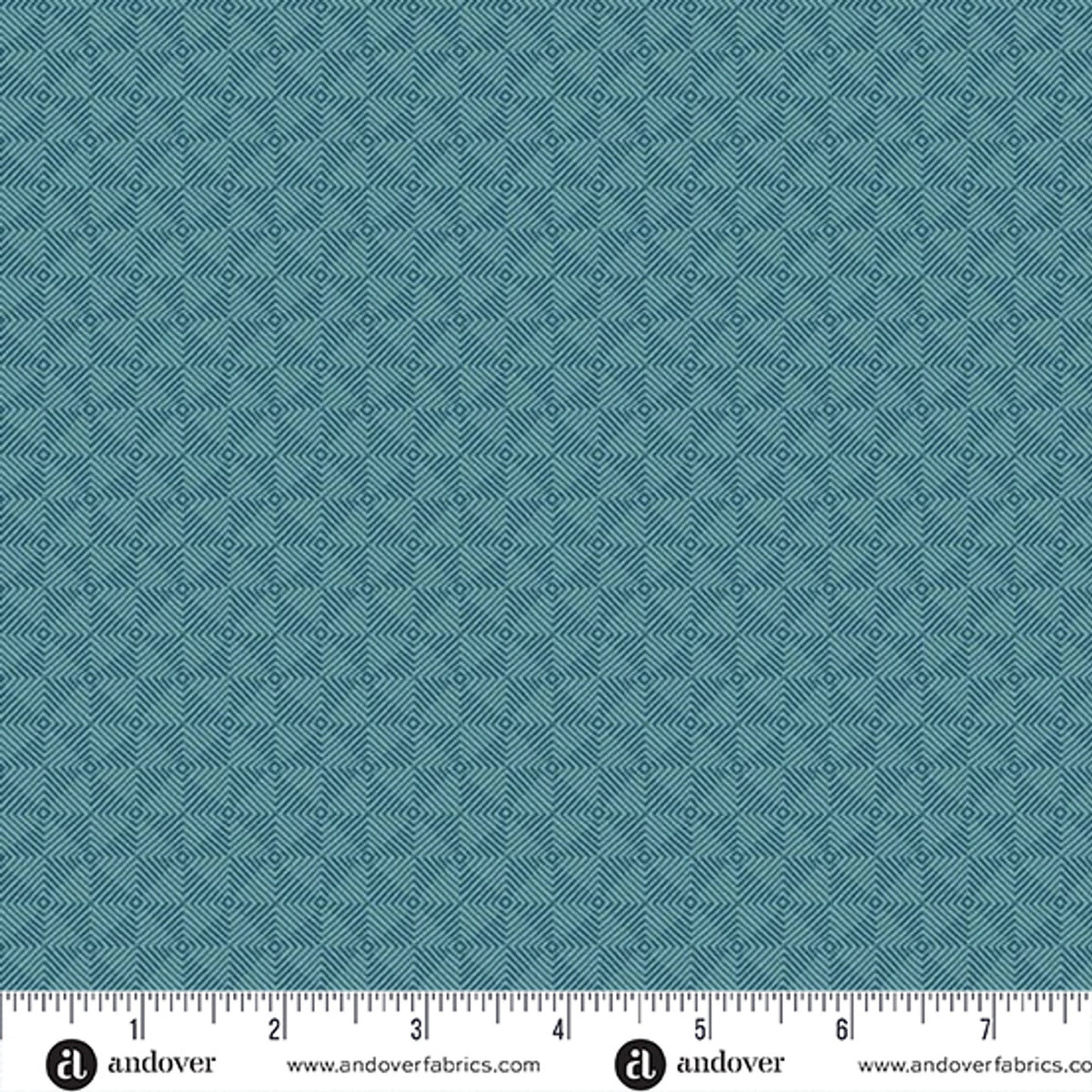 Square Dance Seafoam Fabric Yardage
