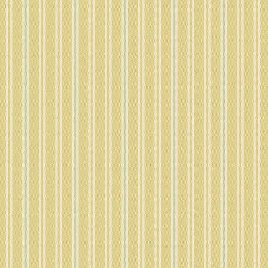 Quiltessential Double Stripe Daisy Fabric Yardage