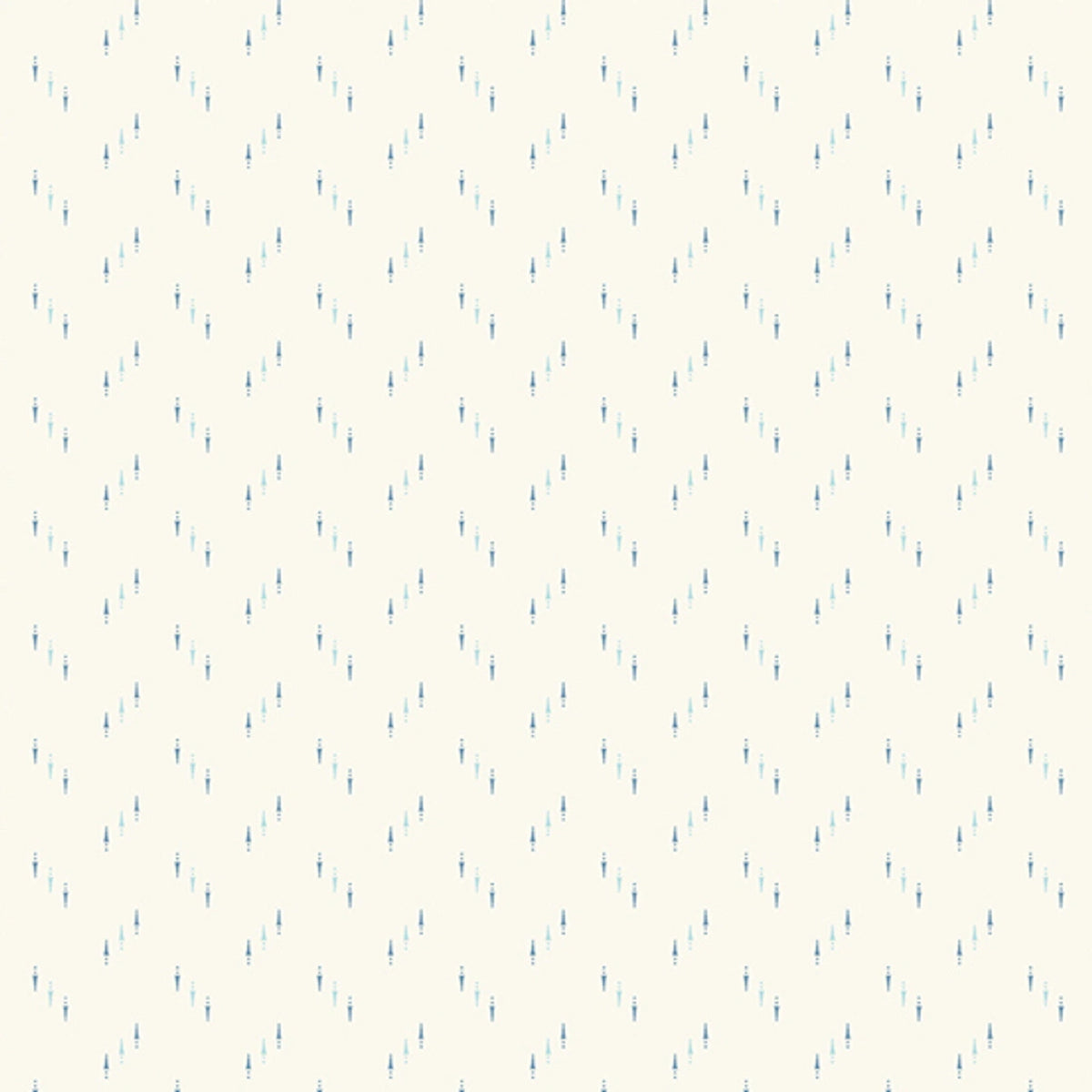Dewdrops Blue Steel Arrows Fabric Yardage