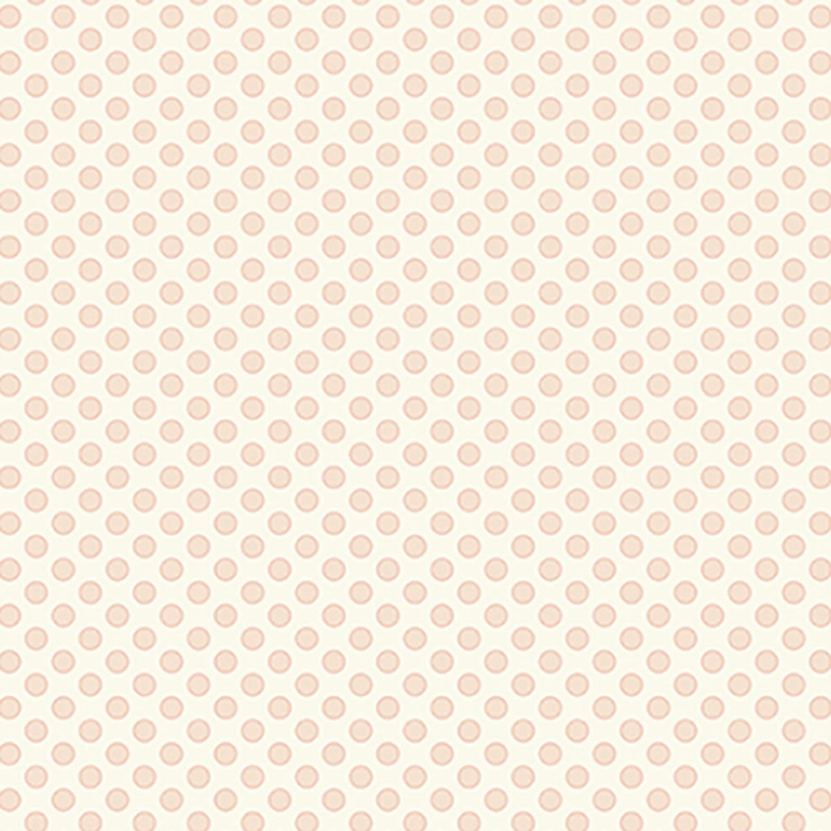 Cloud Nine Vanilla Circle Fabric Yardage