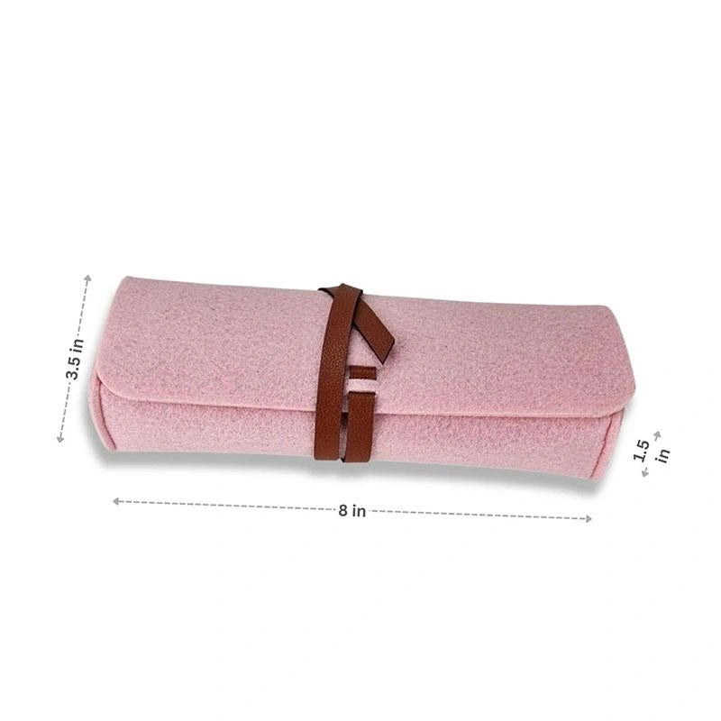Felt Pencil Notion Pouch D Rose - image 2 - fabric marking tool for quilting and sewing
