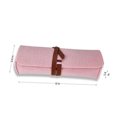 Felt Pencil Notion Pouch D Rose - image 2 - fabric marking tool for quilting and sewing