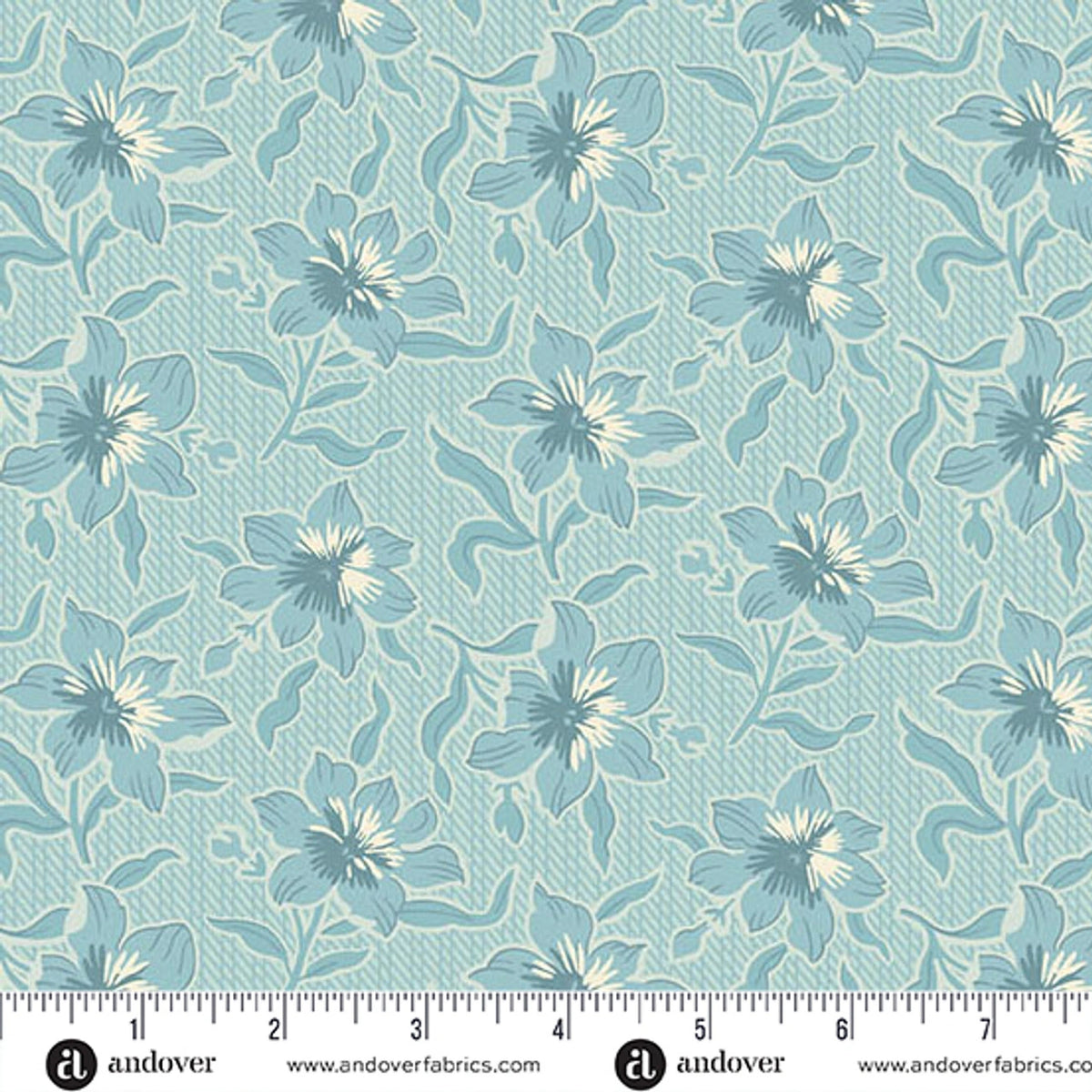 Sewing Bird Glacier Lily Fabric Yardage