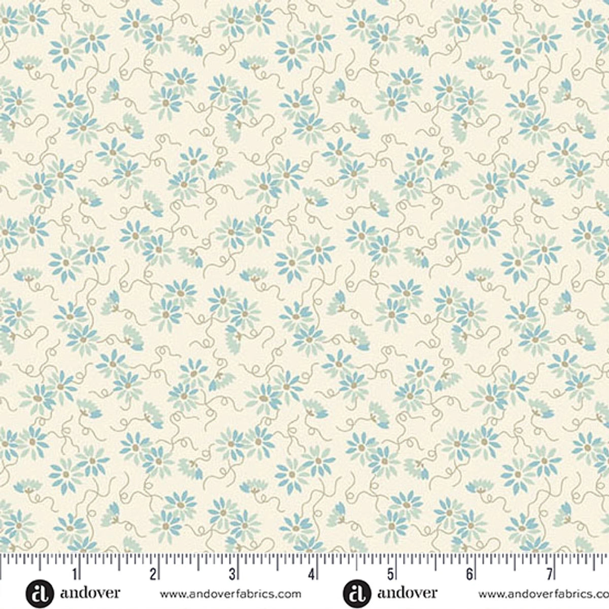 Sewing Bird Nimbus Daisy Chain Fabric Yardage