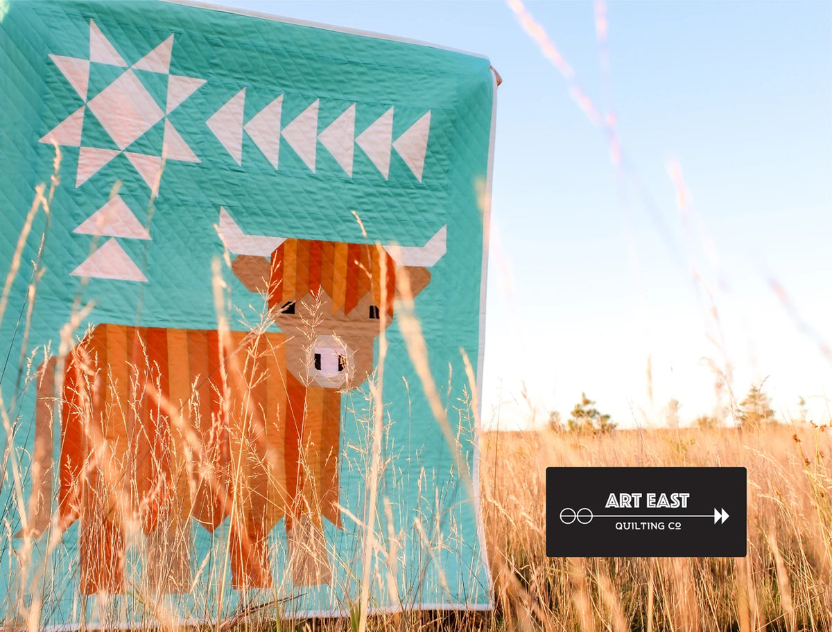 Cattle Call - A Highland Coo Quilt Pattern - image 5 - quilting pattern with step-by-step instructions