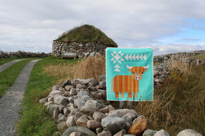 Cattle Call - A Highland Coo Quilt Pattern - image 2 - quilting pattern with step-by-step instructions
