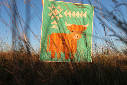 Cattle Call - A Highland Coo Quilt Pattern - image 4 - quilting pattern with step-by-step instructions