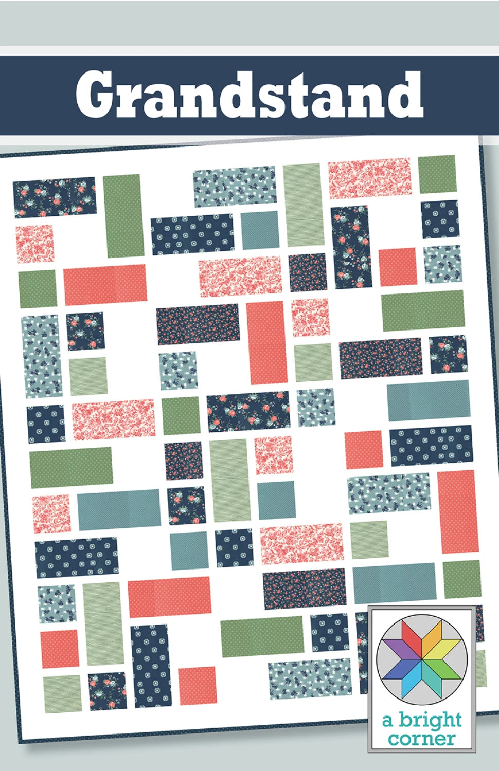 Grandstand Quilt Pattern - image 1 - quilting pattern with step-by-step instructions