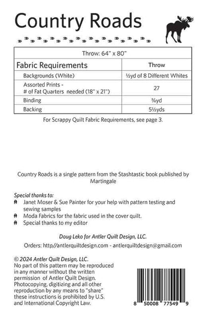 Country Roads Quilt Pattern - image 2 - quilting pattern with step-by-step instructions
