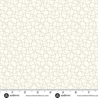 Chromatic Carpenter Backing Kit Coastal Walk Chrome Drift Net - wide quilt backing fabric for longarm quilting