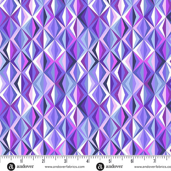 Perfect Day Blue Prism 108" Wide 3 Yard Quilt Fabric Back Pack - image 1 - wide quilt backing fabric for longarm quilting
