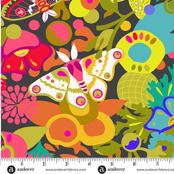 Redwood Night Art Theory 108 inch wide quilt backing dark print