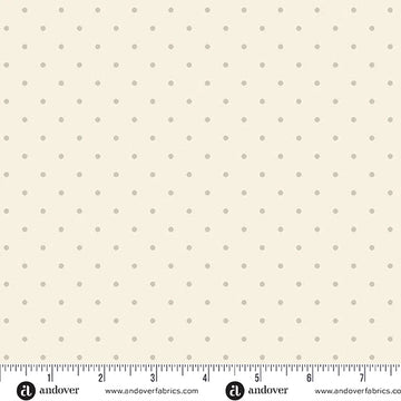 Simply Spot Cream on Cream Dot 108" Wide 3 Yard Quilt Fabric Back Pack - wide quilt backing fabric for longarm quilting