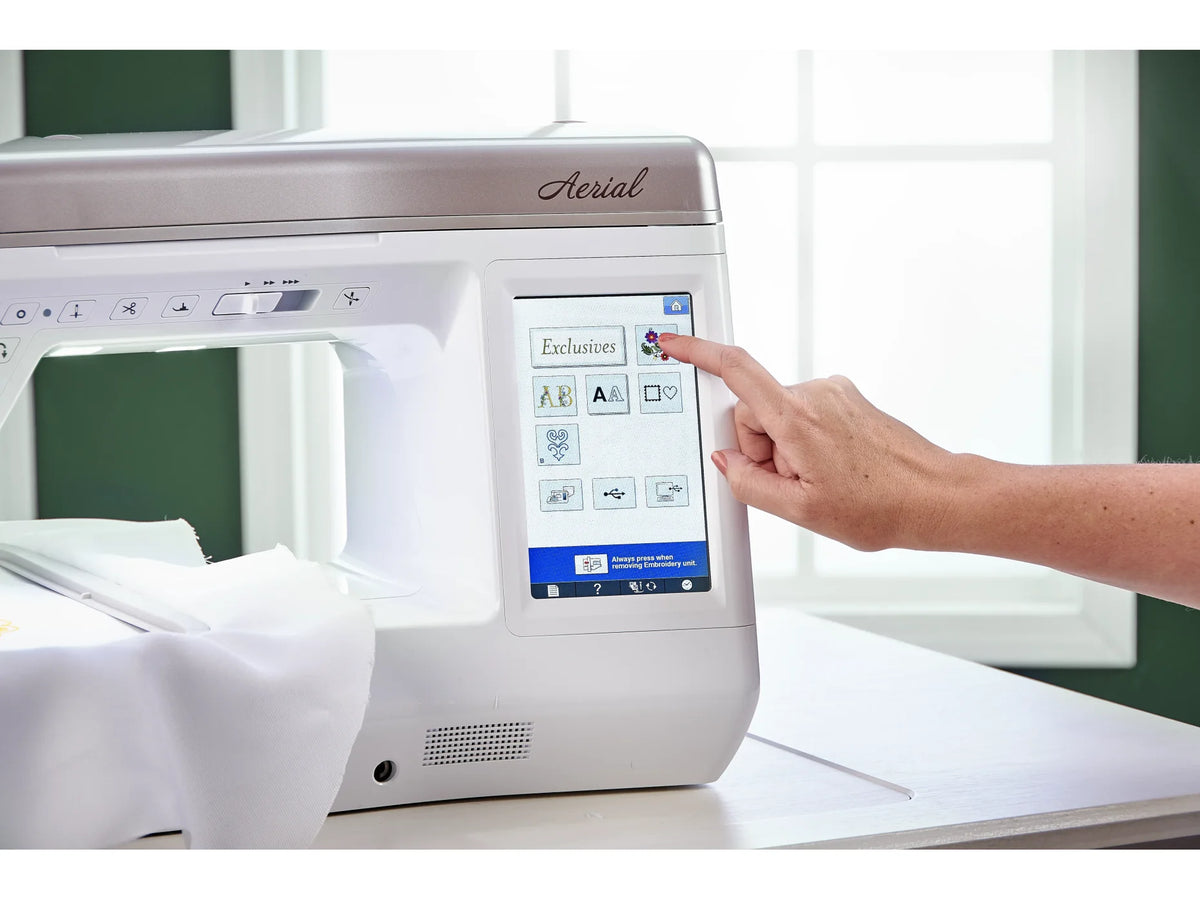 Baby Lock Aerial Embroidery and Sewing Machine with 60 days of FREE online classes - Baby Lock sewing machine or accessory
