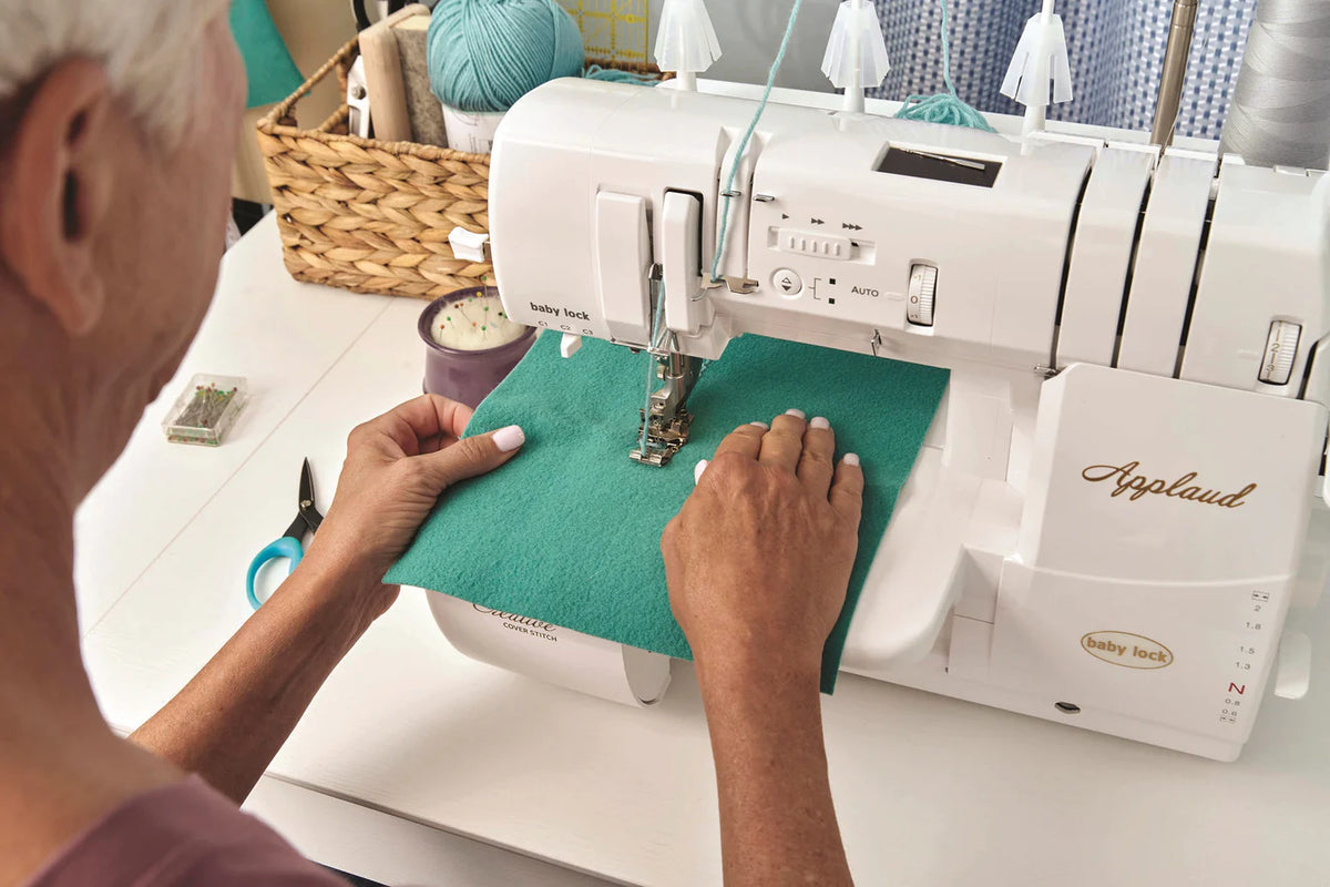 Baby Lock Applaud Deluxe Coverhem Machine - image 3 - Baby Lock sewing machine or accessory