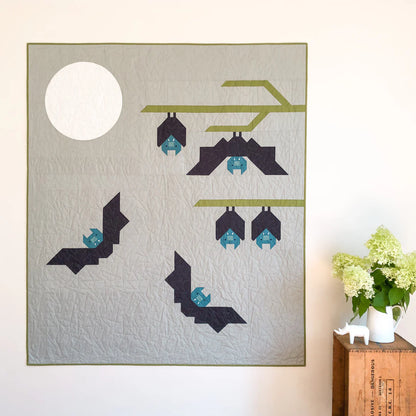 Bat Buddies Quilt Pattern - image 2 - quilting pattern with step-by-step instructions