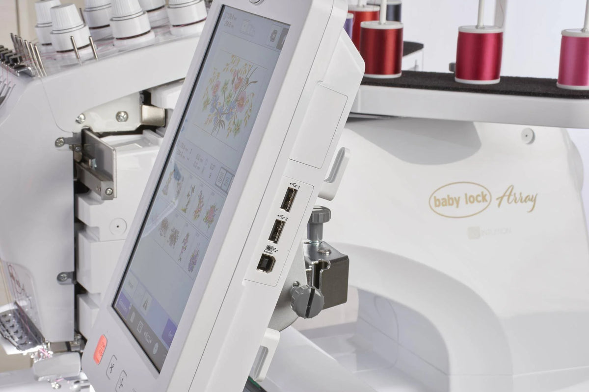 Baby Lock Array 6 Needle Embroidery Machine - image 9 - Baby Lock sewing machine or accessory