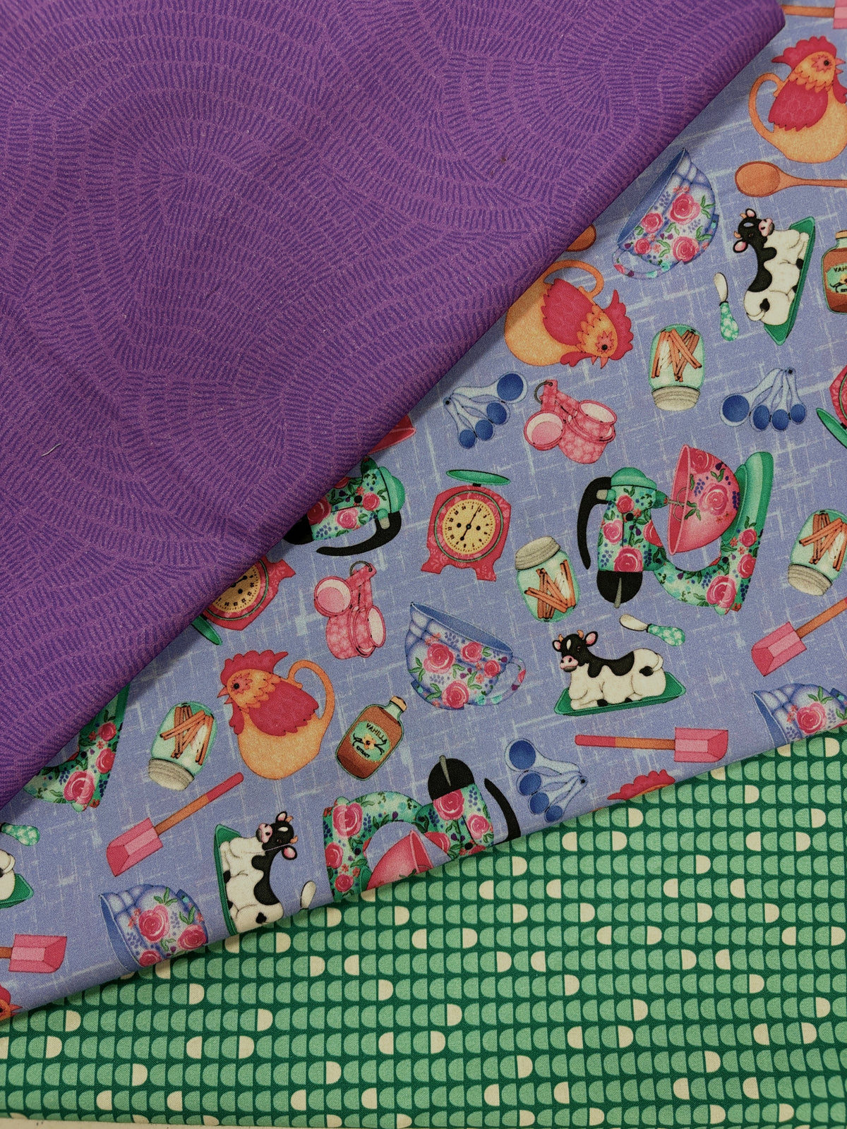 Bakers Dozen 3 yard quilt top bundle assorted fabrics