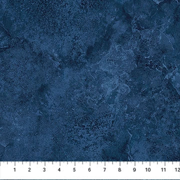 Stonehenge Navy Quartz Flannel 108" Wide Quilt Backing Fabric - wide quilt backing fabric for longarm quilting
