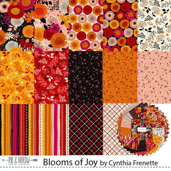Blooms of Joy 10" Squares