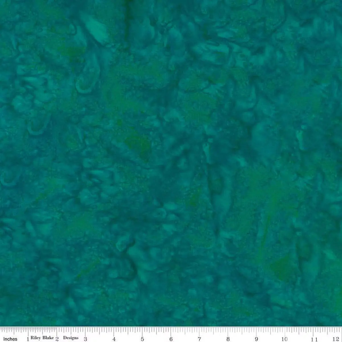 Batiks Hand Dyes Tempo Teal Fabric Yardage