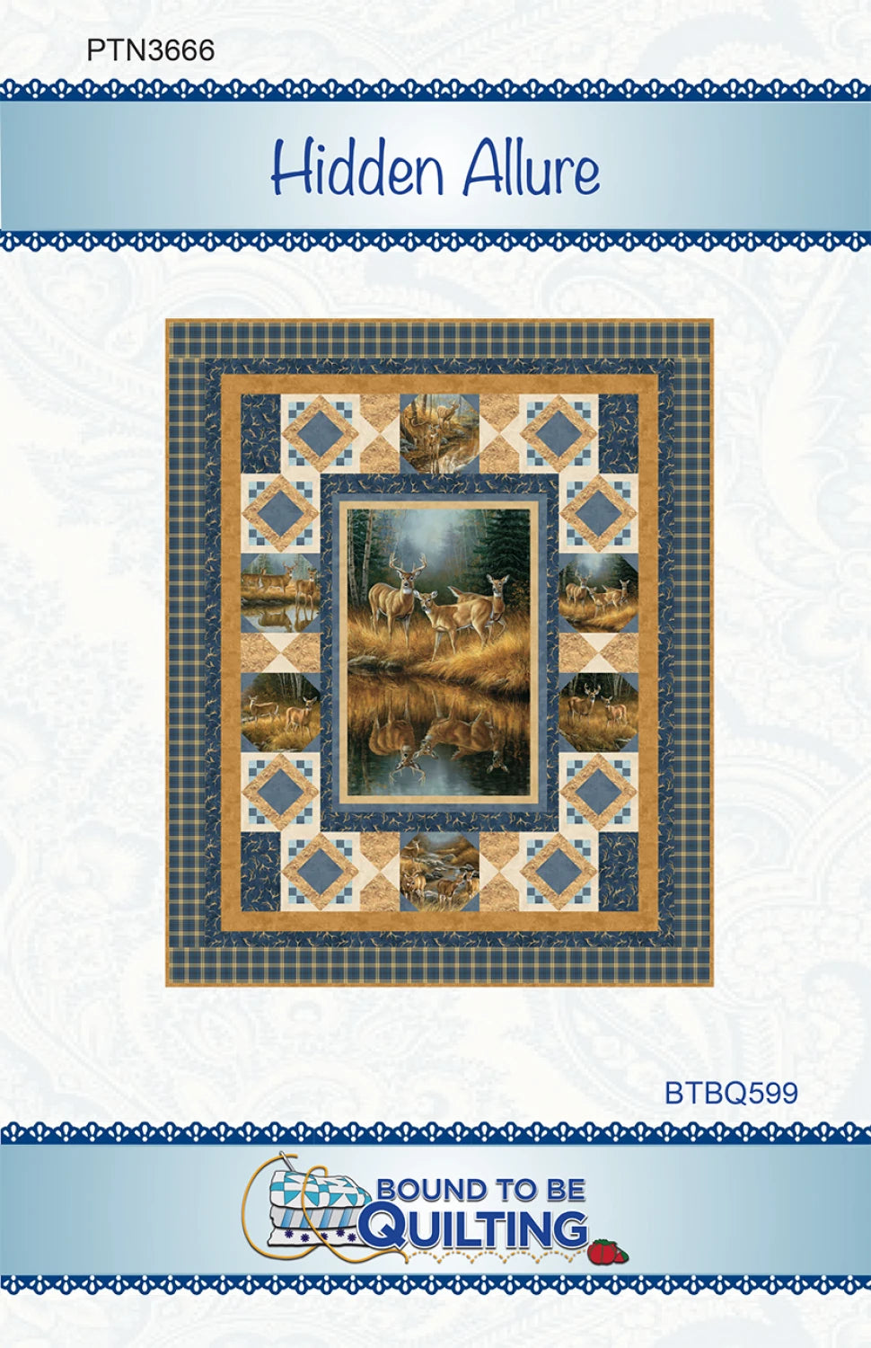 HIdden Allure Quilt Pattern - image 1 - quilting pattern with step-by-step instructions