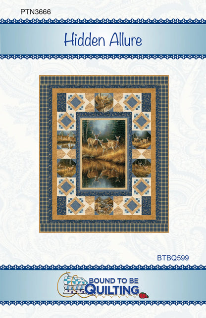 HIdden Allure Quilt Pattern - image 1 - quilting pattern with step-by-step instructions