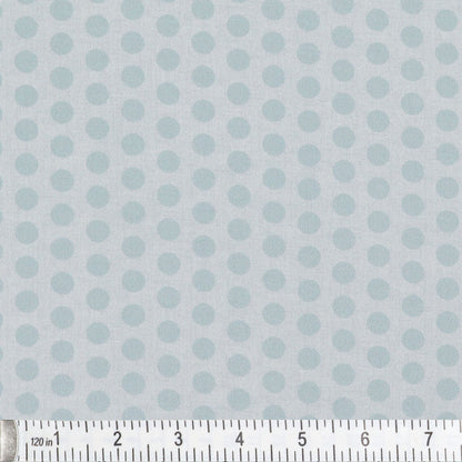 Linen Dot Blue 108" Wide Quilt Backing Fabric