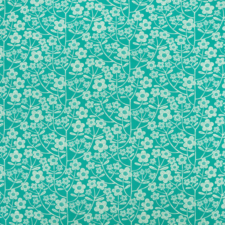 Brynn Turquoise 108" Wide Quilt Backing Fabric