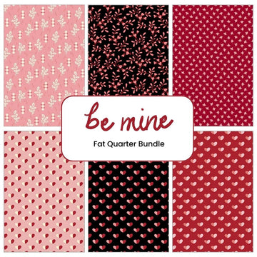 Be Mine Fat Quarter Bundle - fat quarter quilt fabric cut