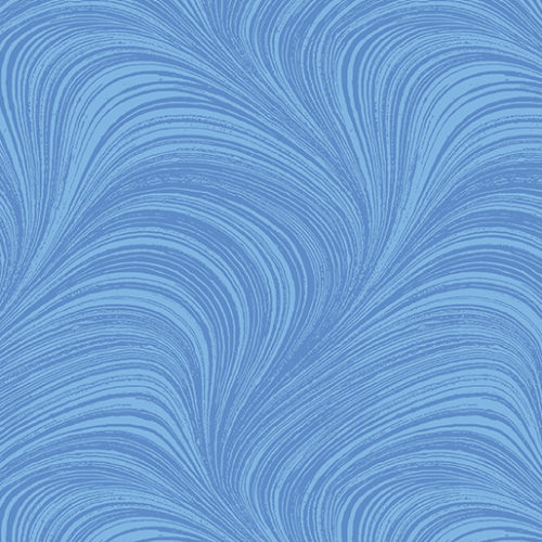 Wave Texture - Blue 108" Wide Quilt Backing Fabric - image 1 - wide quilt backing fabric for longarm quilting