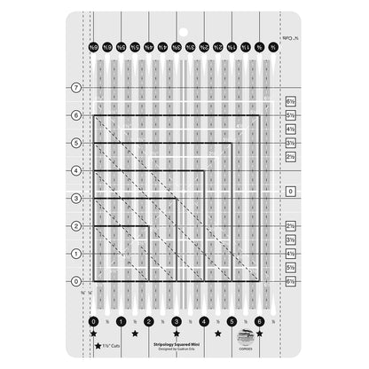 Creative Grids Stripology Squared Mini Quilt Ruler