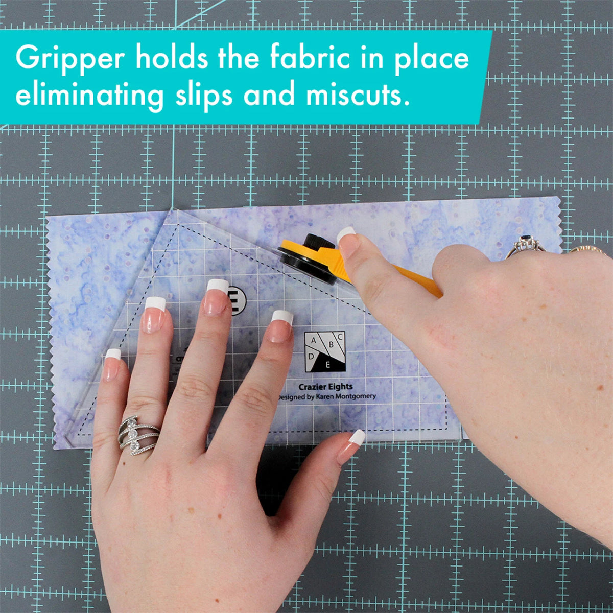 Creative Grids Crazier Eights finished quilt block example