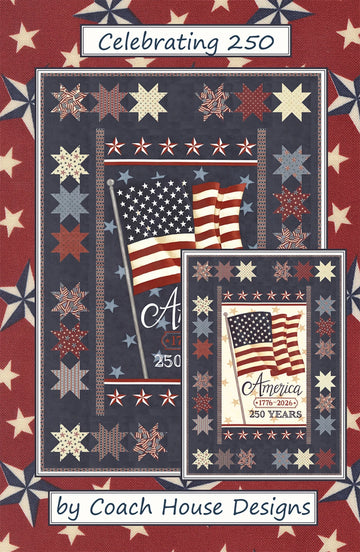 Celebrating 250 Quilt Pattern - image 1 - quilting pattern with step-by-step instructions