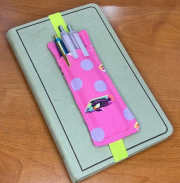 Bookmark Pen Holder Pattern cover art for sewists