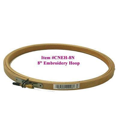 Round Edge Embroidery Hoop 8 in