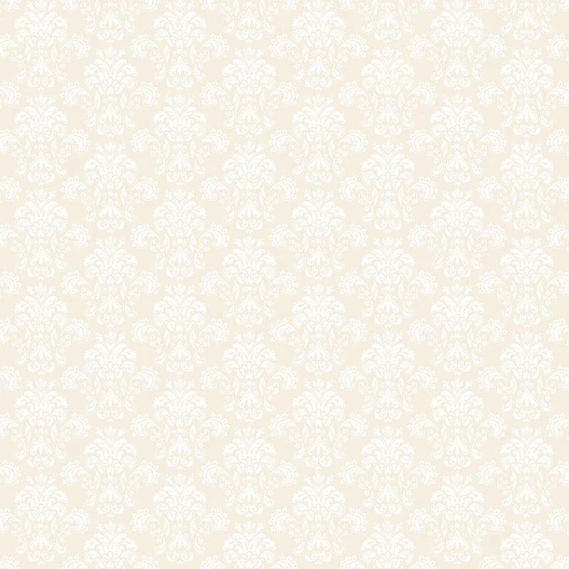 Elegant Essentials Damask Cream Pearl Fabric Yardage - quilt fabric for sewing and quilting projects