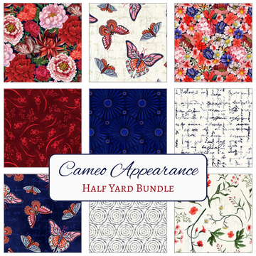 Cameo Appearance Half Yard Bundle - coordinating quilt fabric bundle