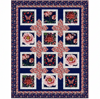 Cameo Appearance Quilt Kit - image 2 - complete quilt kit with fabric and instructions