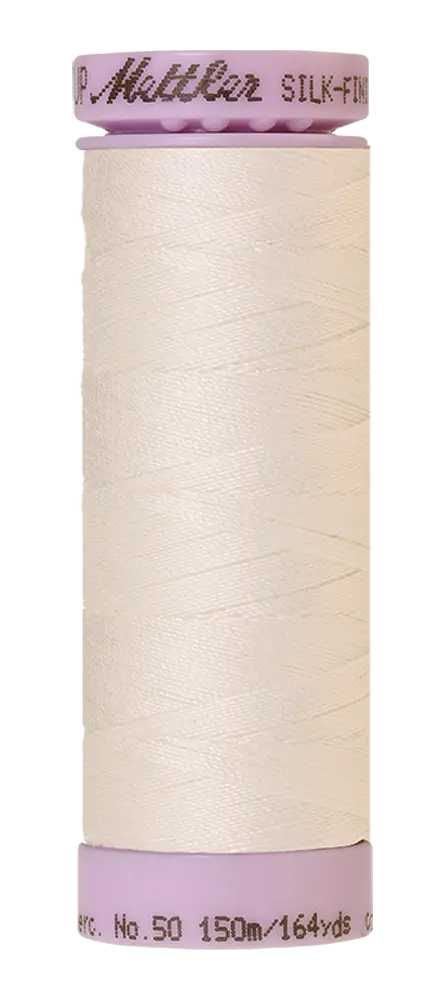 Mettler Cotton Silk Finish 50wt Candlewick large spool quilting thread