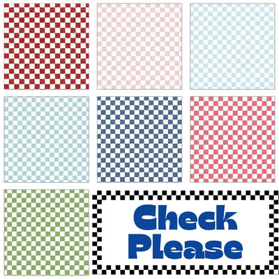 Check Please Half Yard Bundle