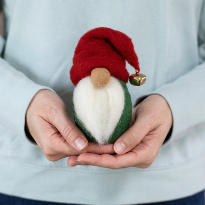 Christmas Gnome Mini Needle Felting Kit